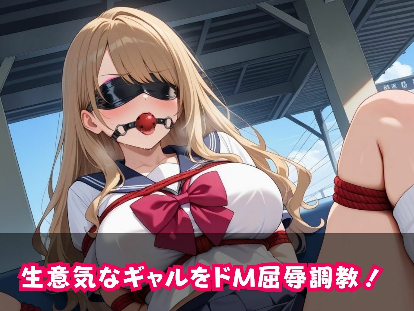 サンプル画像1:ギャル調教CG集(JKギャル出版) [d_556798]