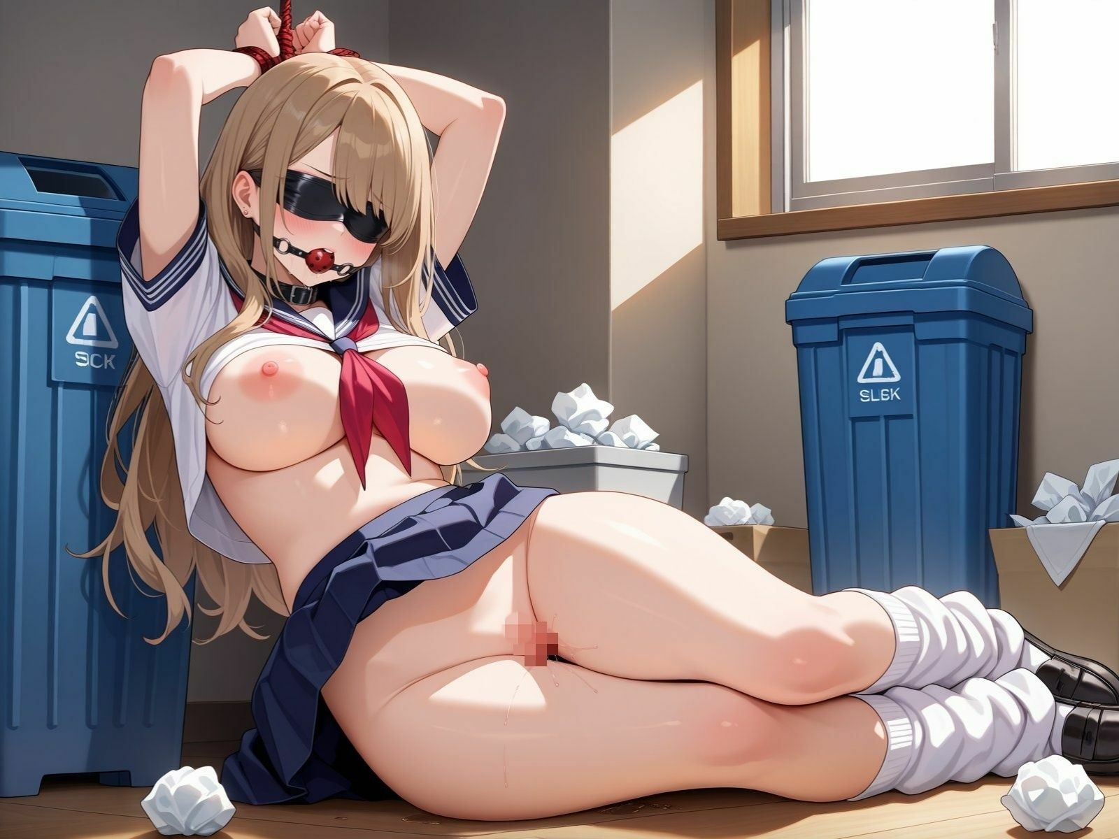 サンプル画像5:ギャル調教CG集(JKギャル出版) [d_556798]