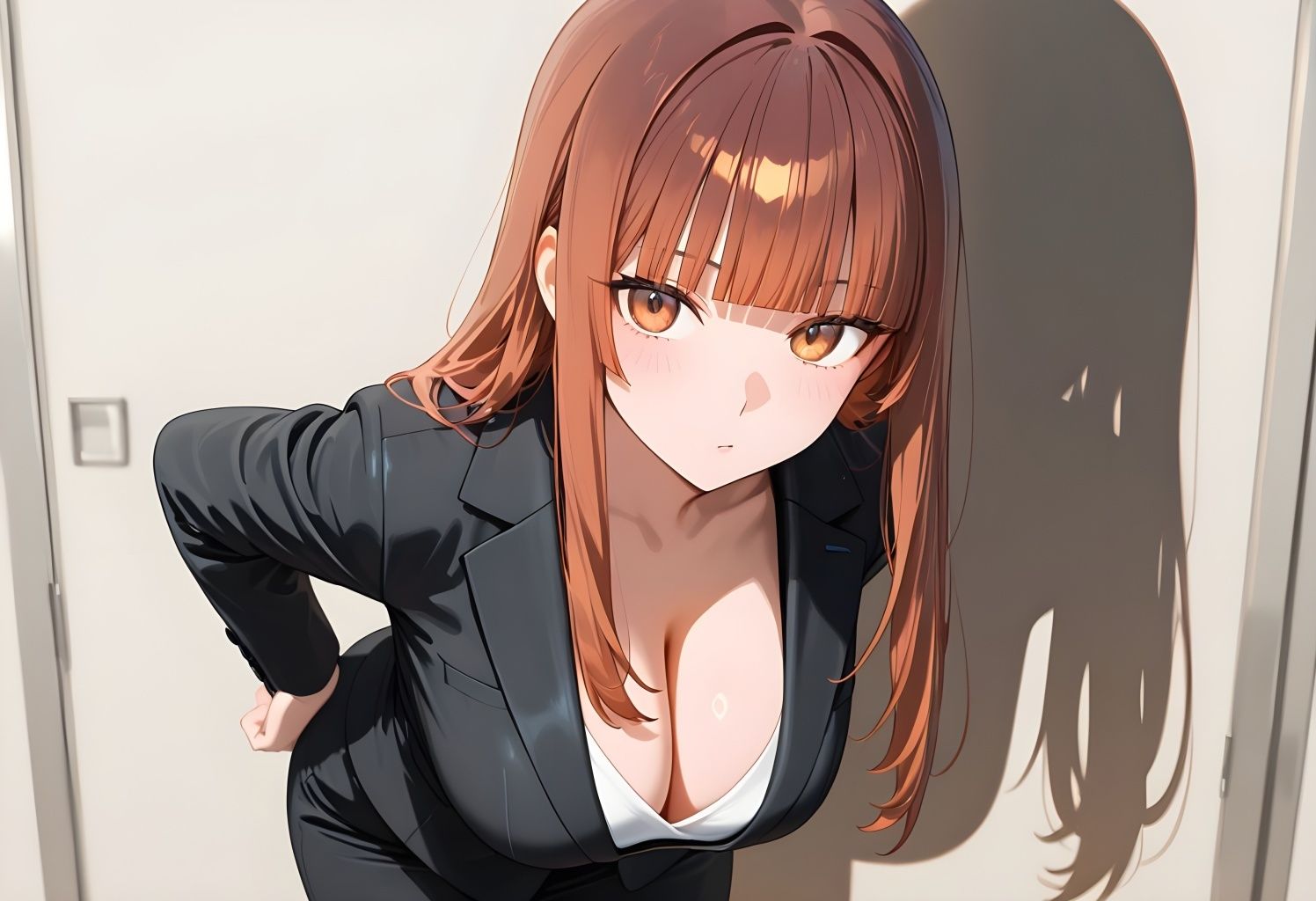 サンプル画像1:新人OLの裏研修〜オフィスで始まる淫靡な指導〜(エロ未来) [d_556823]