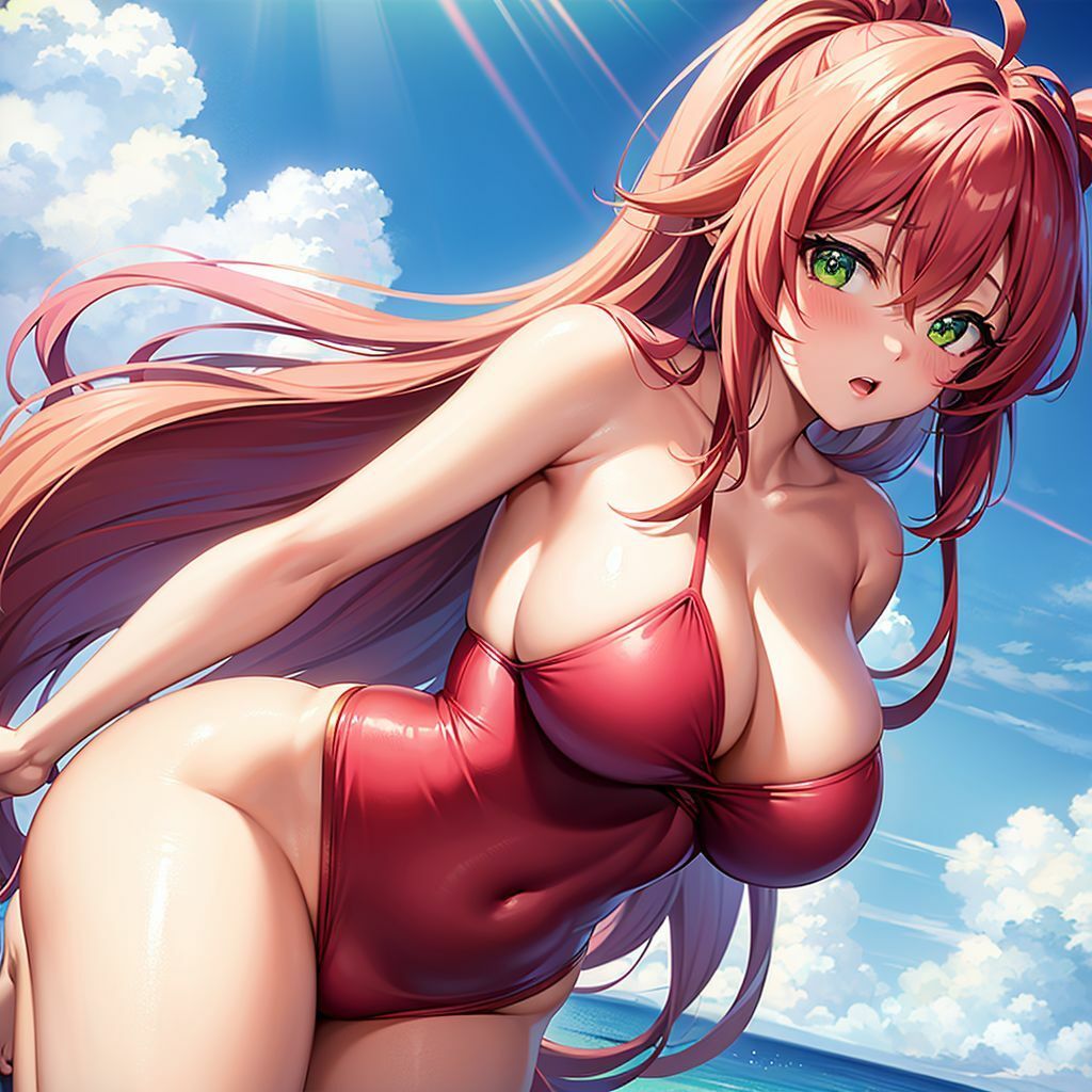 サンプル画像1:ai  グラビアイラスト集  Vol.22(AI美女研究所) [d_556834]