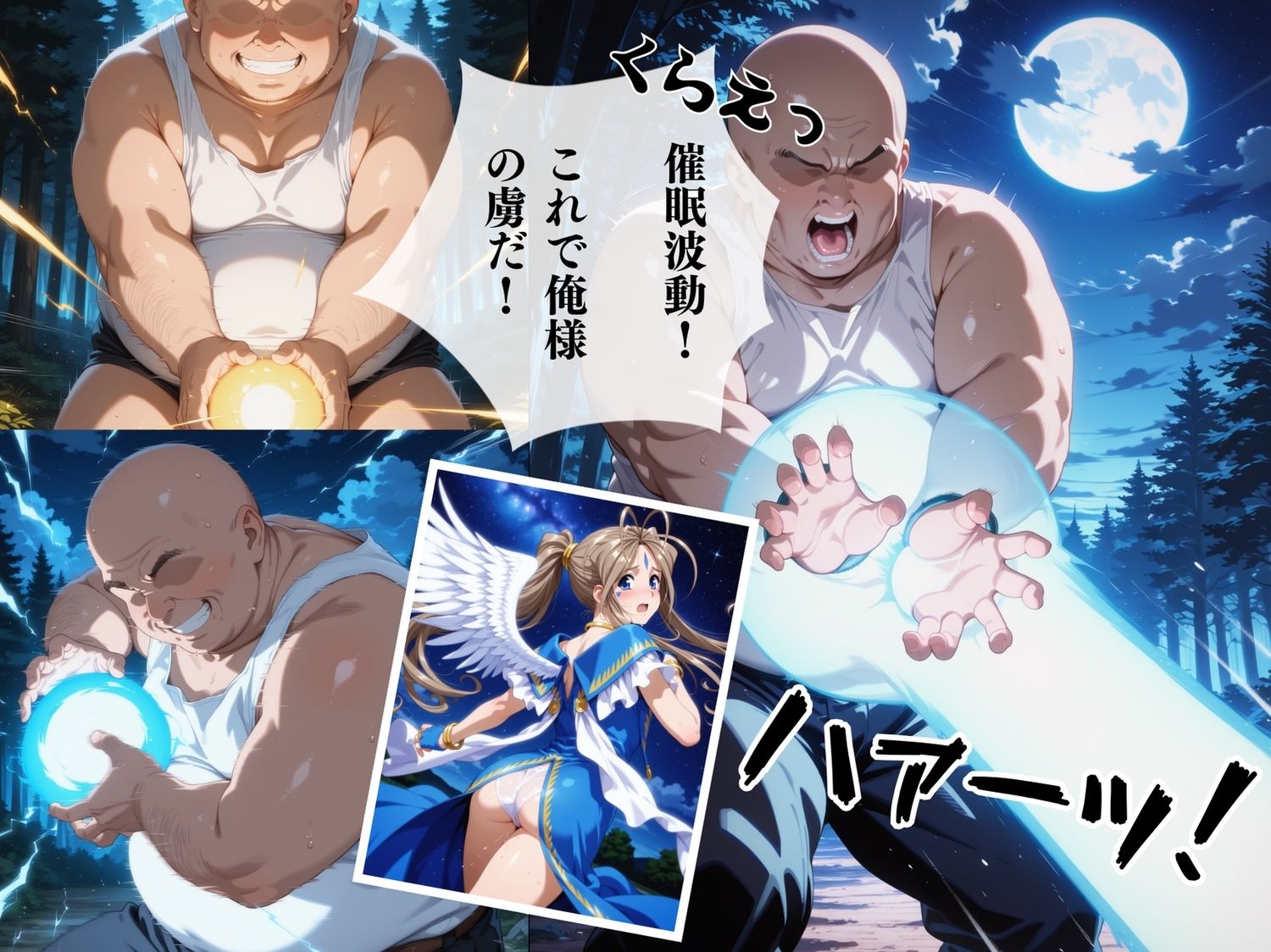 サンプル画像3:【完全敗北】女神の純潔、汚される瞬間 〜催●波動の罠〜(種きゅん☆ハーレム計画) [d_556854]