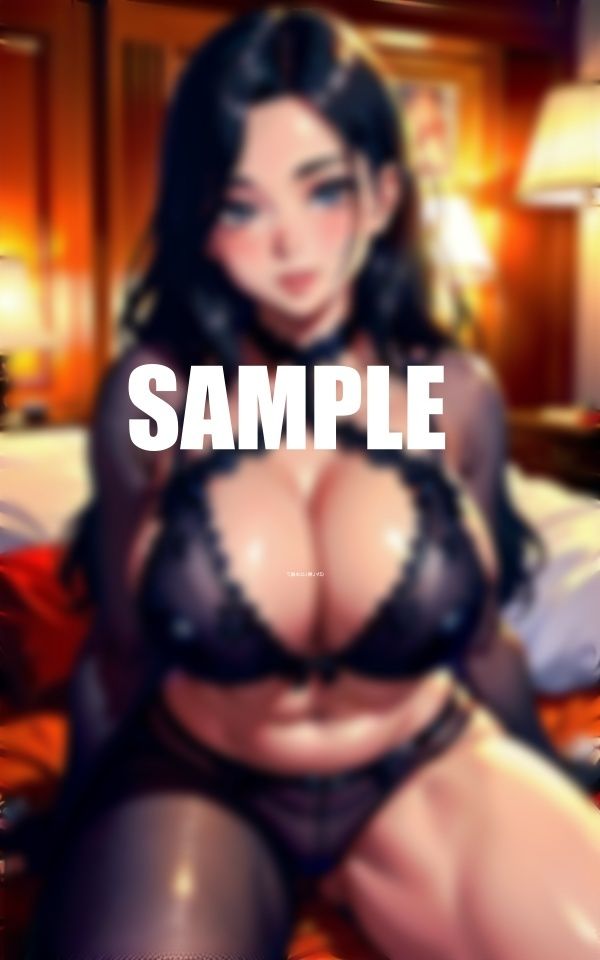 サンプル画像5:やりたがりで濡れ濡れの人妻たち若くてビンビンなモノを持った男が大好物(AI美女LABO.6) [d_556999]