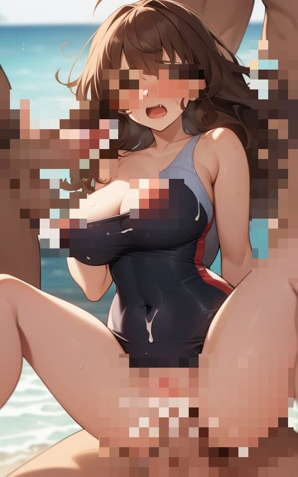 女友達と夏の海に行ってそーゆー雰囲気になったらどこまでできる!?まさか、積極的に野外で・・!!! 画像2