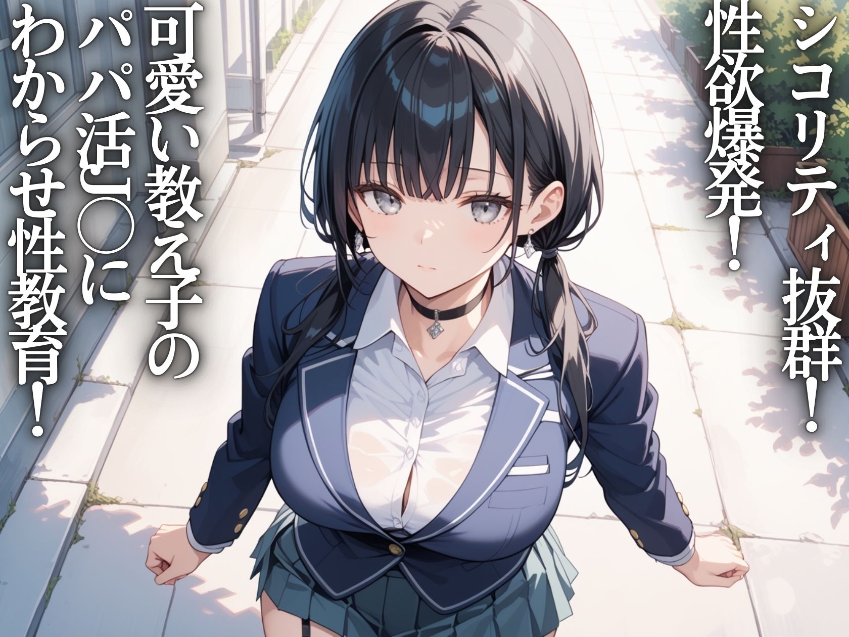 サンプル画像1:淫乱学園〜パパ活JK生ハメ調教(そいやっさ) [d_557029]