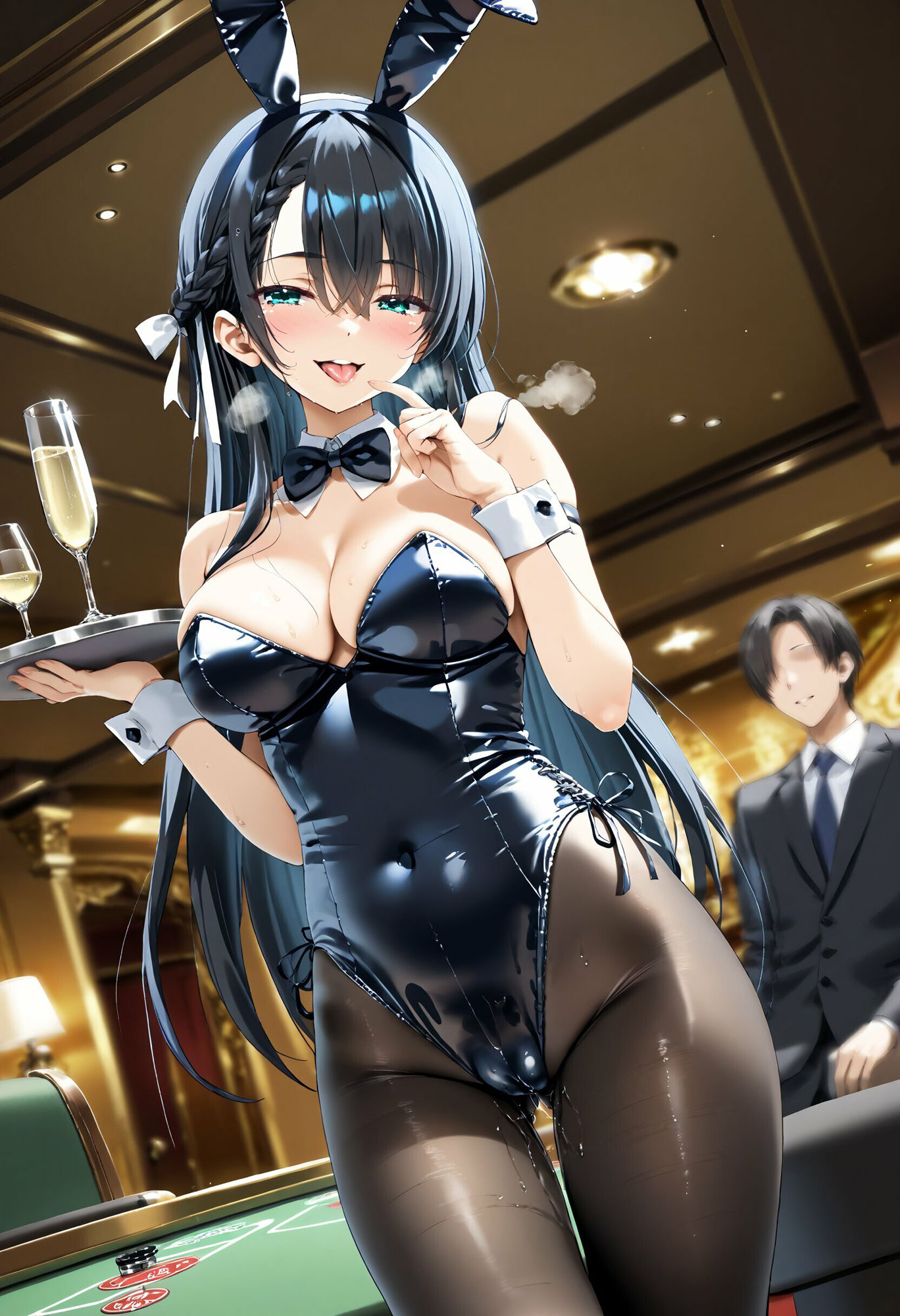 サンプル画像2:［果実の営み］視姦され濡れたオンナたちの営み  バニーガール編(主菜館) [d_557156]