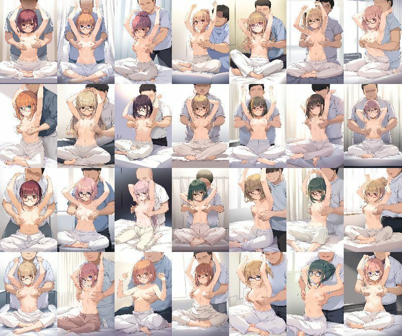 サンプル画像4:それではリンパマッサージ始めさせていただきますね【前編】(うさぎ温泉) [d_557158]