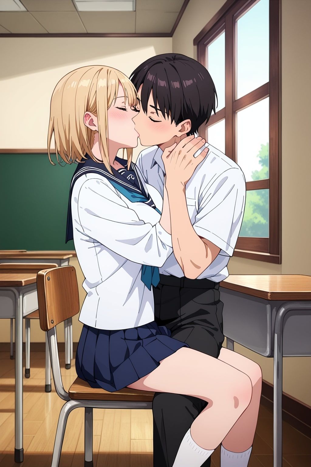 サンプル画像1:ギャル＆清楚 あなたはどちらのJKをご所望ですか？(しゃーべっとみるく) [d_557180]