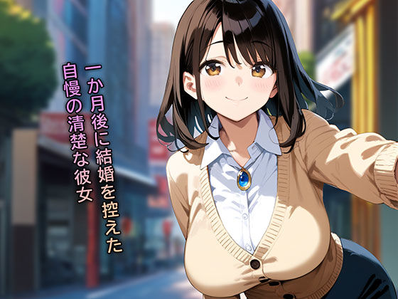 サンプル画像1:結婚間近の清楚な彼女がイケメンに呆気なく堕とされるまで(げんきくん) [d_557184]