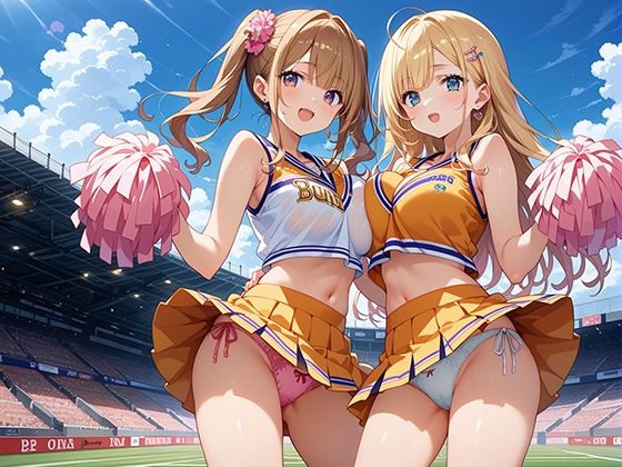 サンプル画像3:性実践学園_幼馴染の小悪魔チアガール姉妹(マジカルきなこ) [d_557242]