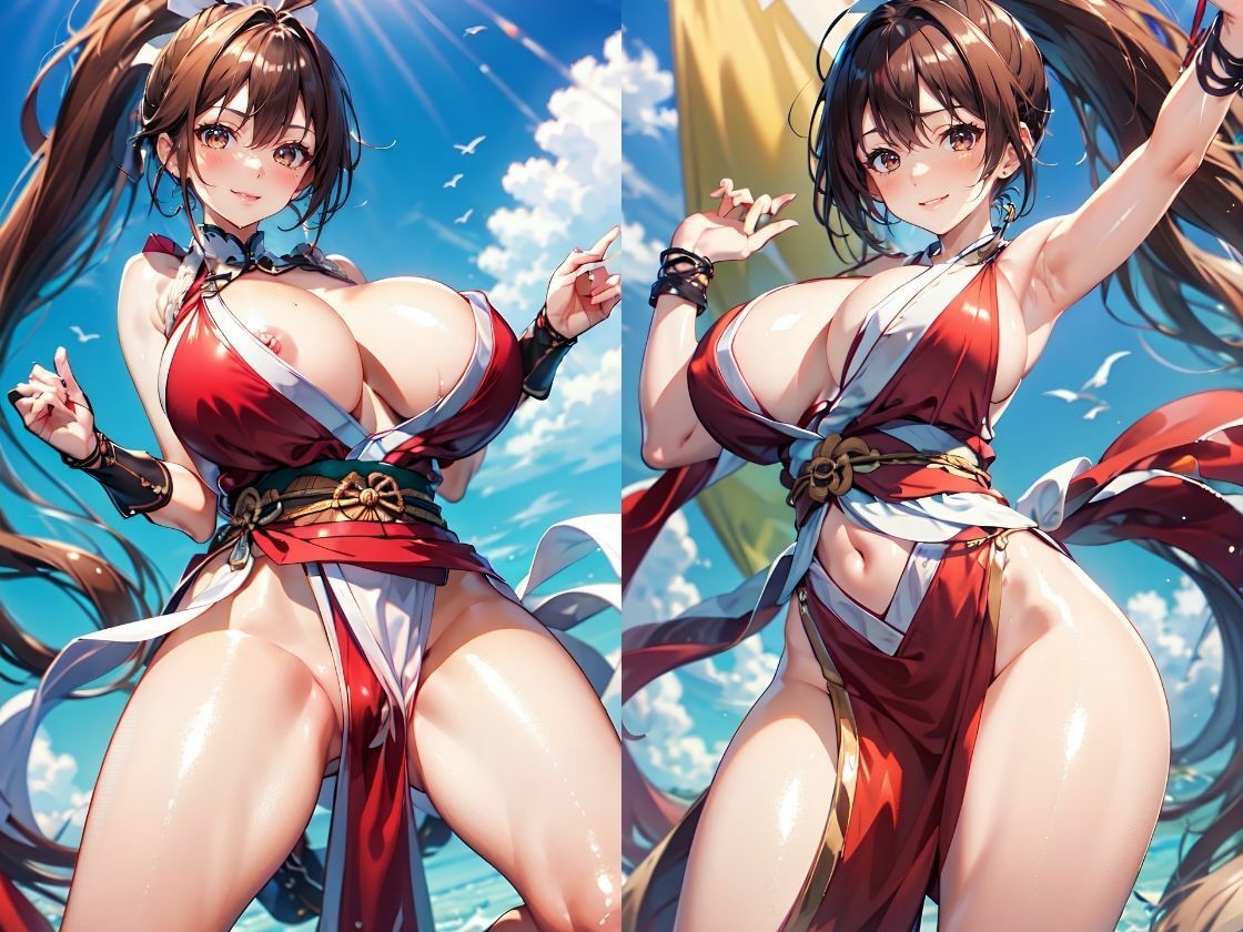 サンプル画像2:〇知火舞 スケベCG集 4K高画質 （全96枚）(つるさん) [d_557280]