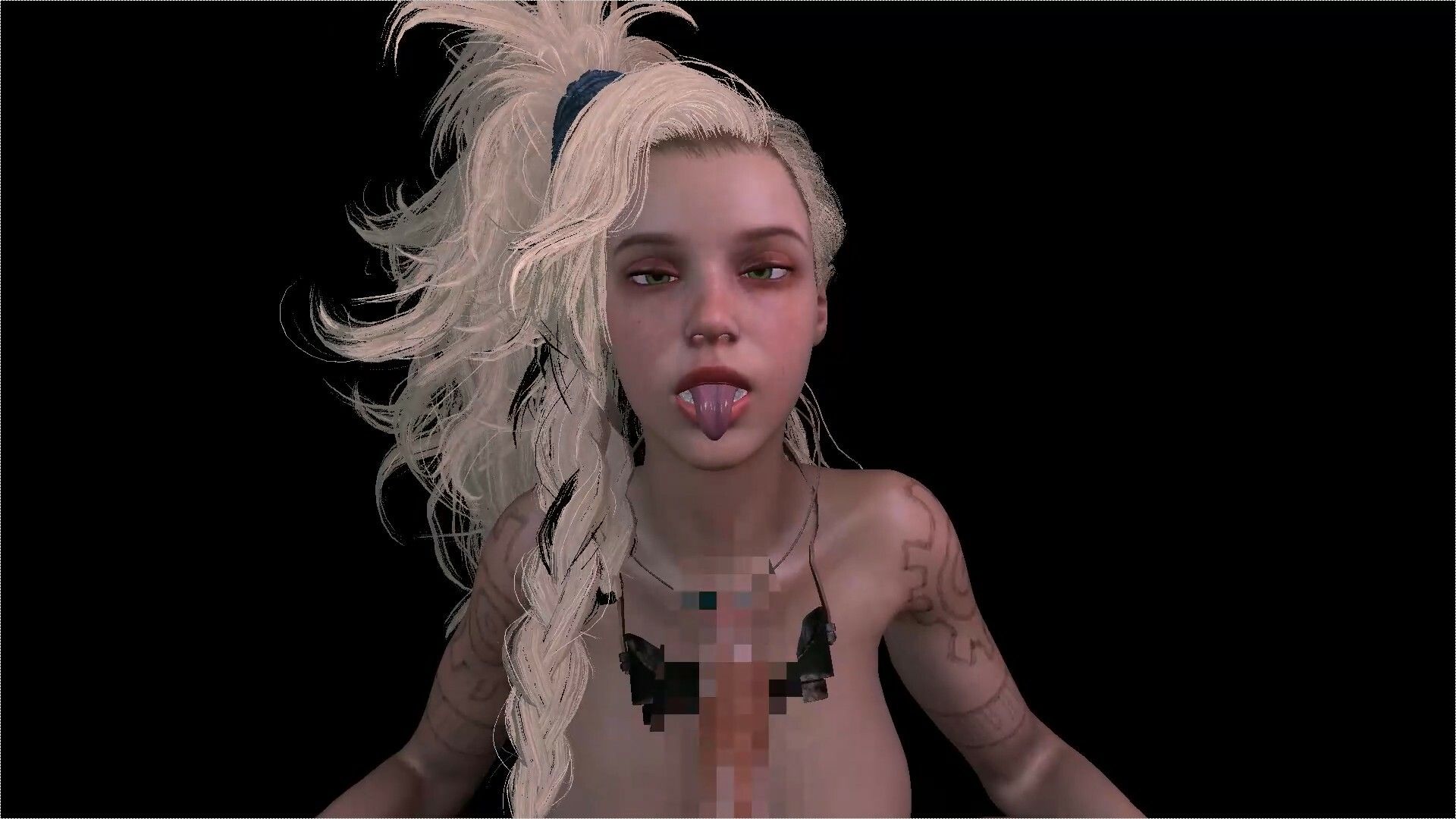 サンプル画像4:【ROMV271】モンスターハンターワイルズ 鍛冶屋 ジェマ フェラぶっかけ「ンギモヂィィーーー！」(ローズ志向) [d_557283]