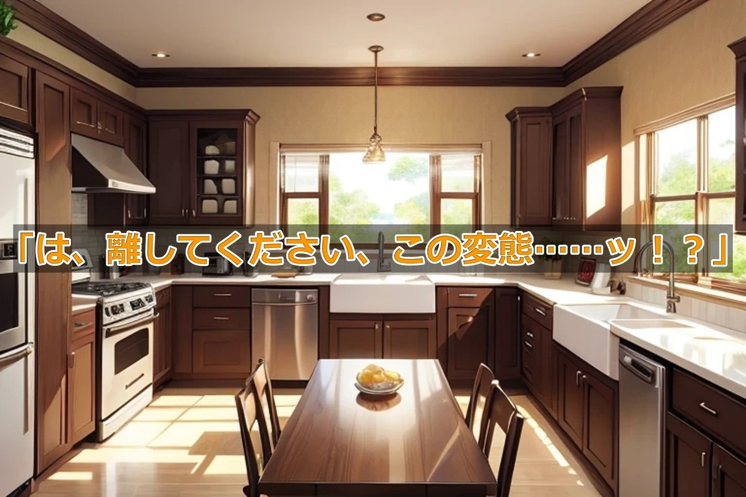 サンプル画像6:お嬢様学校の更衣室で盗撮してたら即バレした件(くまとねこ屋) [d_557290]