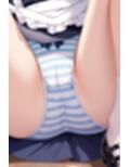 ご奉仕メイド喫茶ー近距離パンチラ前後ー【500枚】