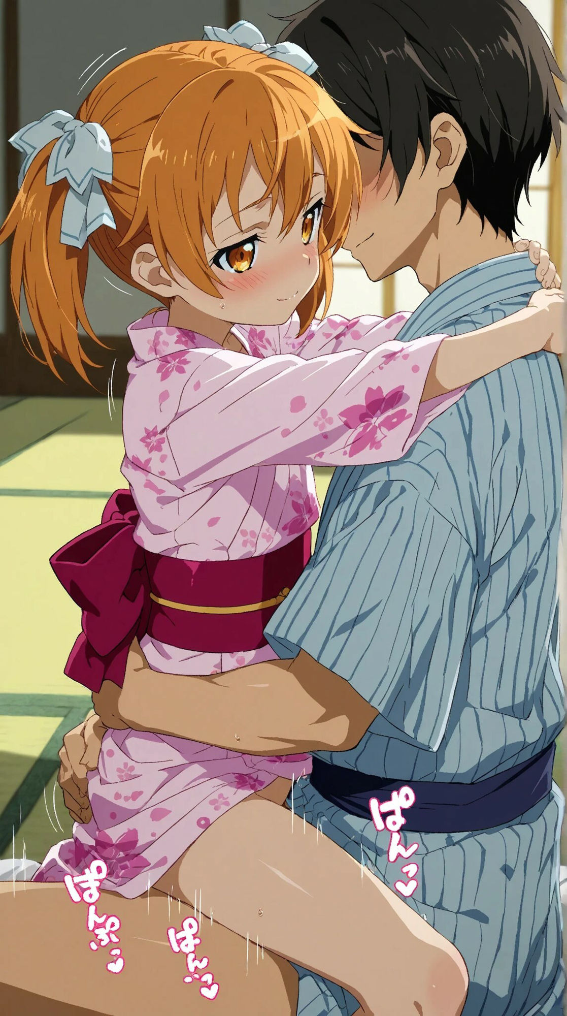 ツインテールロリとの甘いひと時 AI甘美寮 エロ画像2