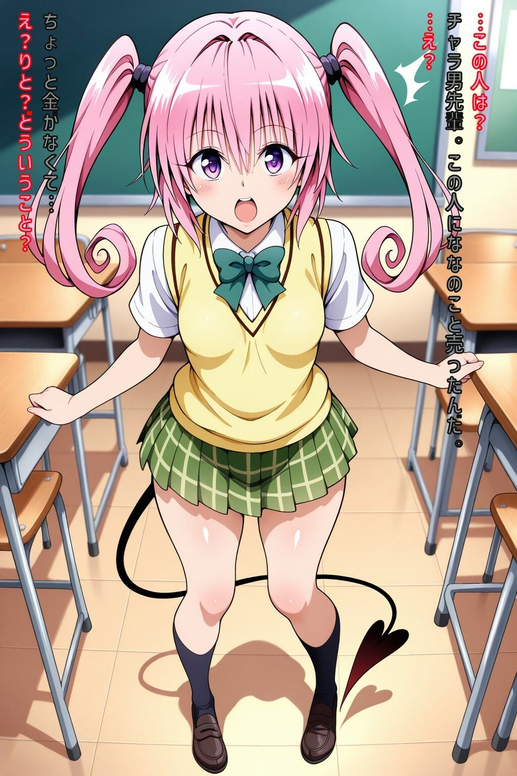 サンプル画像2:ななちゃんをチャラ男先輩に売りました(あるてみす) [d_557643]