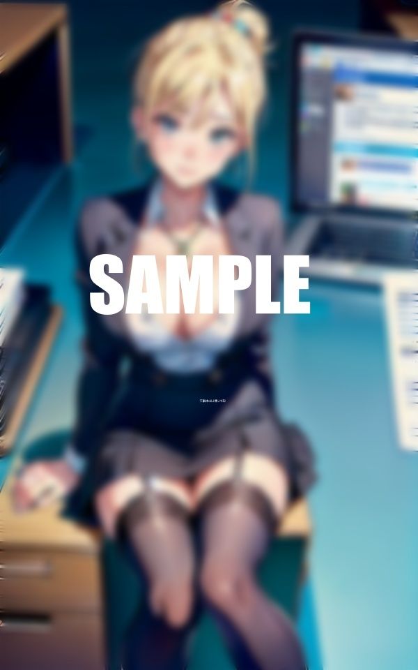 サンプル画像1:欲求不満で我慢できない我慢できないOLたち男が欲しくて我慢できないのぉ〜(AI美女LABO.7) [d_557666]