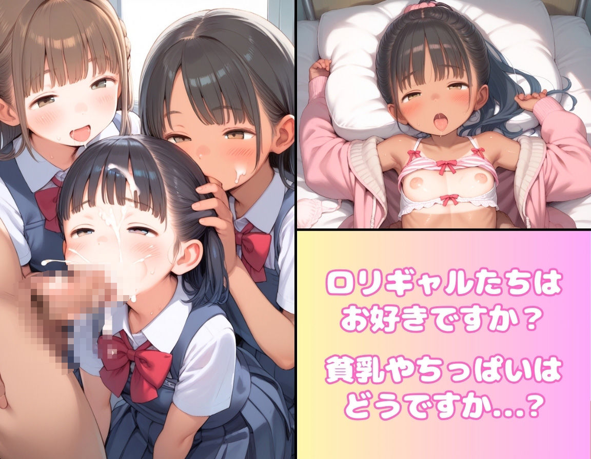 つるぺたロリビッチが多数在籍のびしょ濡れ女学園～マン汁びちゃびちゃで校内が大洪水！～2