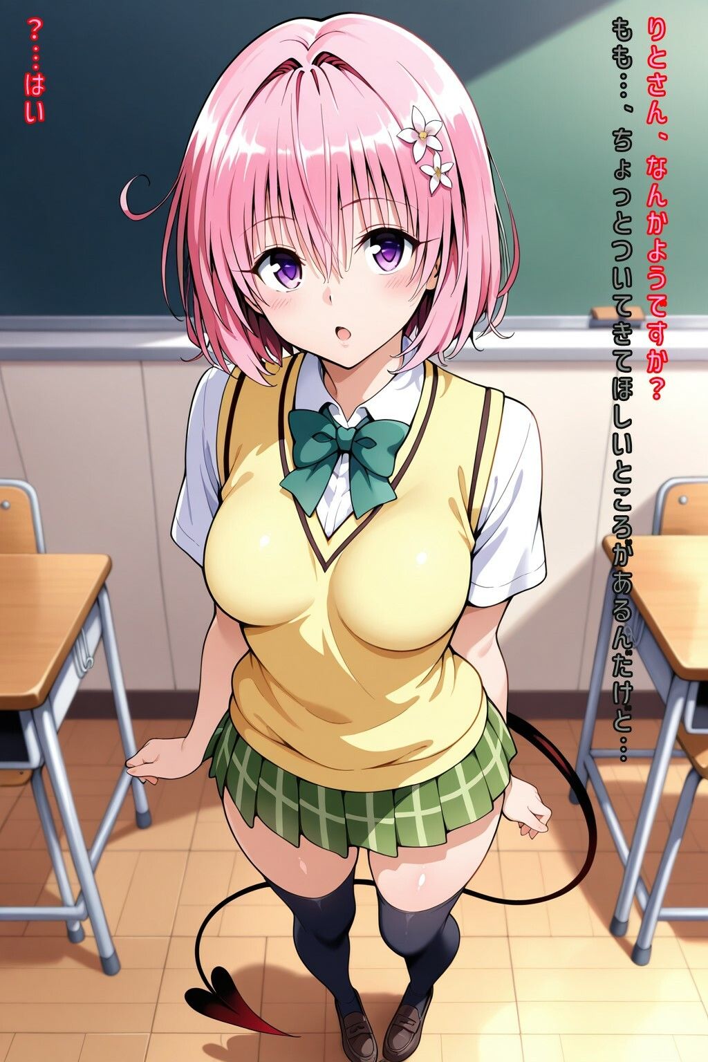 サンプル画像1:ももちゃんをチャラ男先輩に売りました(あるてみす) [d_557787]