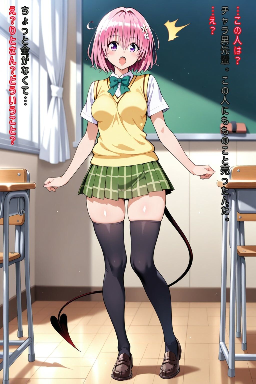 サンプル画像2:ももちゃんをチャラ男先輩に売りました(あるてみす) [d_557787]