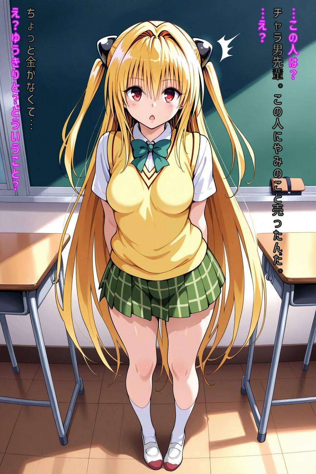 サンプル画像2:やみちゃんをチャラ男先輩に売りました(あるてみす) [d_557789]