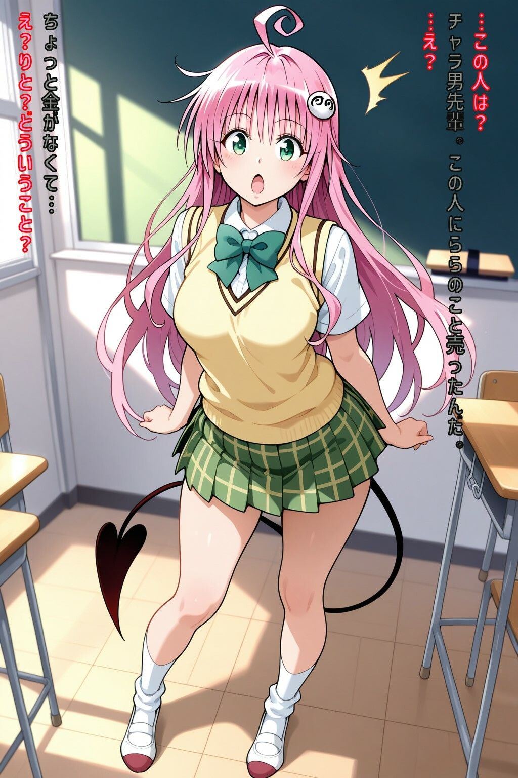 サンプル画像2:ららちゃんをチャラ男先輩に売りました(あるてみす) [d_557792]