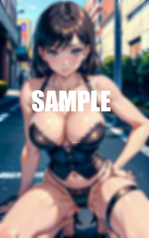 街に出没ガーターベルト美熟女痴女たち我慢できない男が遊び濡れ濡れの秘部 画像7