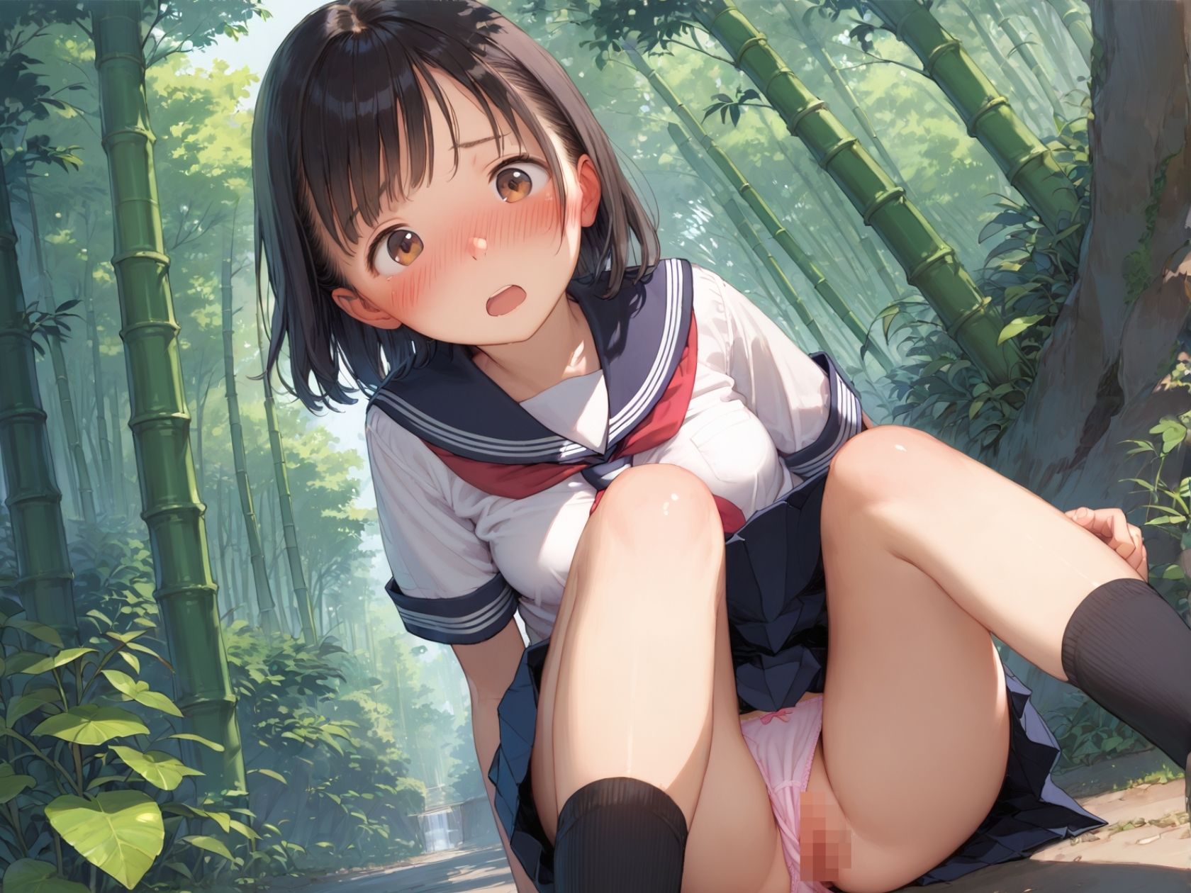 サンプル画像1:緊縛調教される女子校生【田舎娘に絶望を与える鬼畜祖父】(男のロマン) [d_557941]