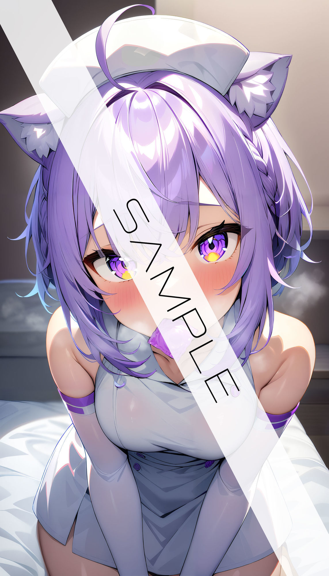 サンプル画像1:HOLO COSTUME -Nurse-(AI Luvratory) [d_557969]