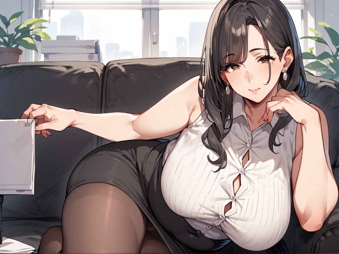 OL人妻  ぽっちゃり編 画像1