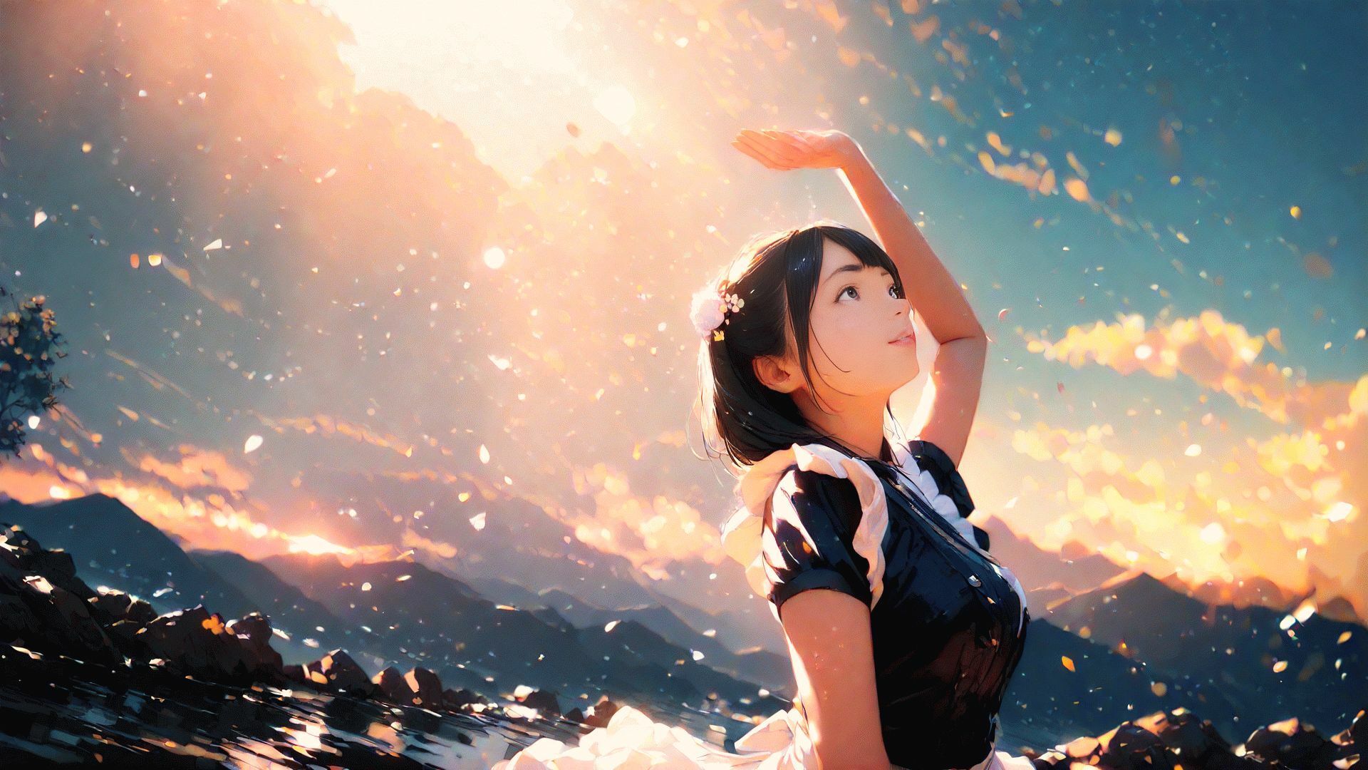 サンプル画像2:みずうみ(Gugh Gouf Burgers) [d_557976]