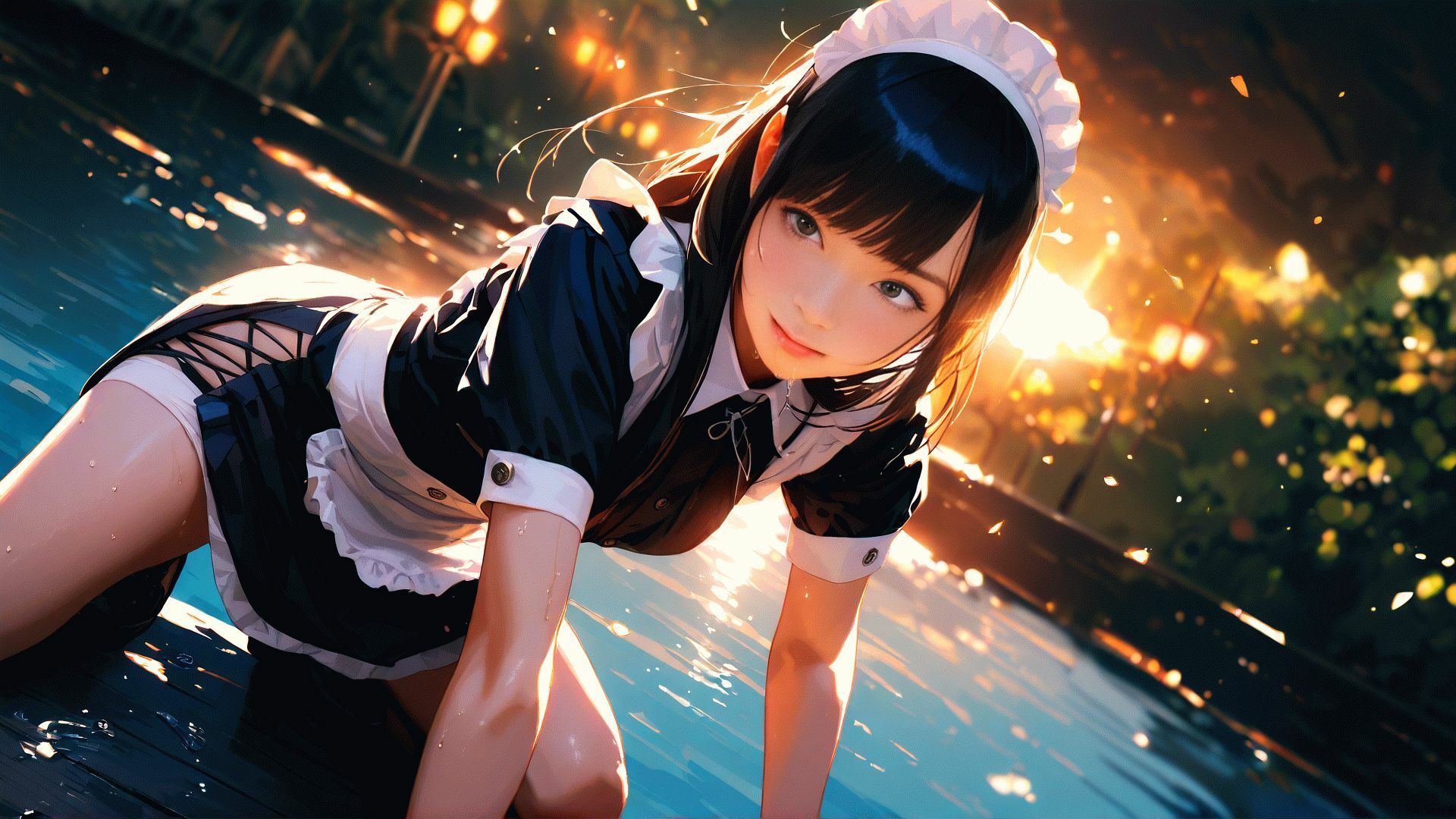 サンプル画像3:みずうみ(Gugh Gouf Burgers) [d_557976]