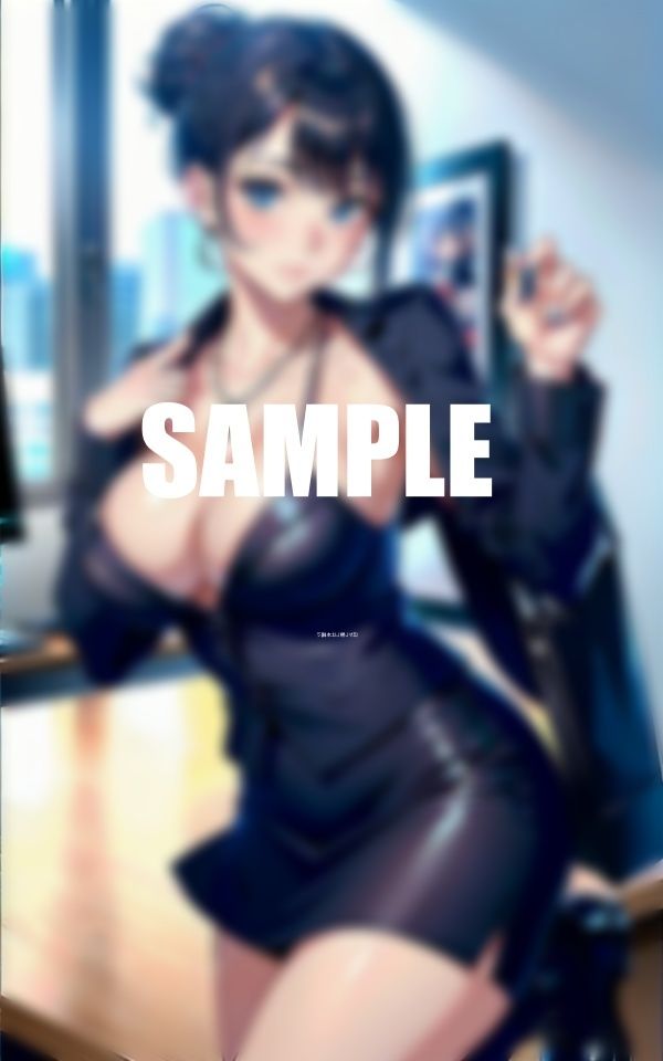 サンプル画像2:淫乱カンパニーガーターベルト美女たちの誘惑私たち男性社員とエッチしたいのぉ〜(AI美女LABO.7) [d_557995]