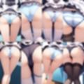 ご奉仕メイド喫茶ー近距離パンチラお尻ー【500枚】