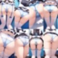 ご奉仕メイド喫茶ー近距離パンチラお尻ー【500枚】