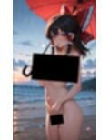 魔理沙は霊夢のえっちな写真を撮りたいようです。vol.30〜春の嵐の夕方の海編〜