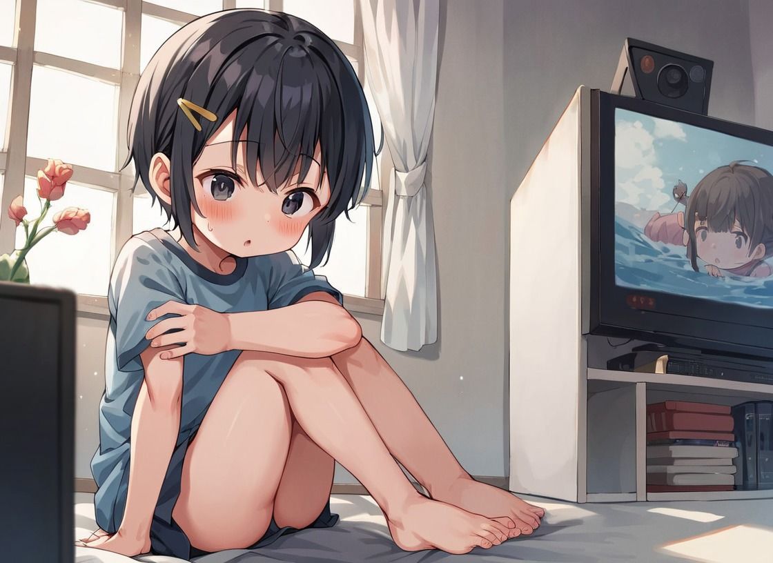 サンプル画像1:帰省中 ずっと発情していた妹を我慢できず孕ませた記録(カムジャタン) [d_558029]