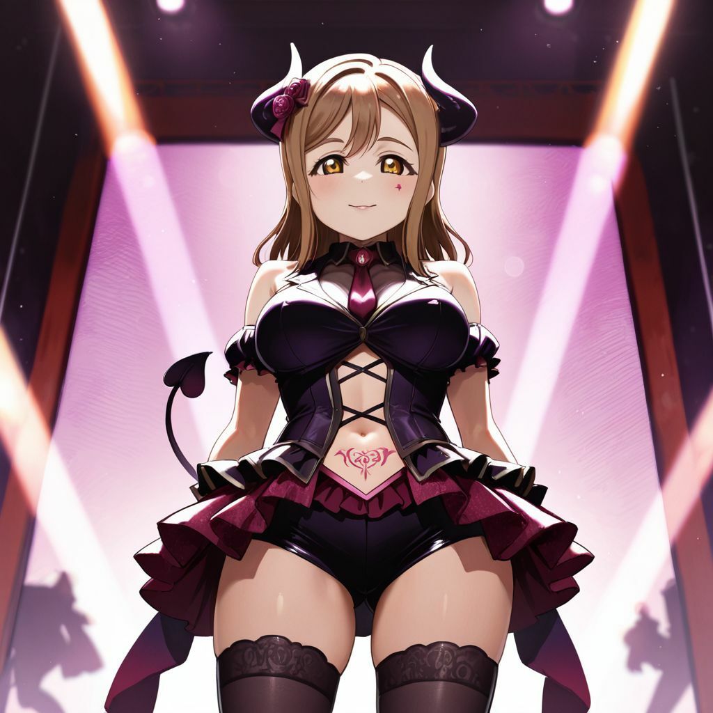 ラブ〇イブ！  国木〇  花丸  悪堕ち快楽堕ち 画像2