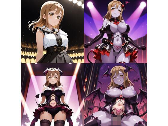 ラブ〇イブ! 国木〇 花丸 悪堕ち快楽堕ち【CR】
