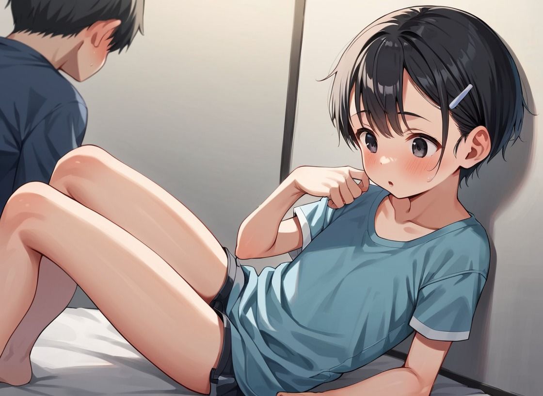 家族旅行中 妹と二人きりの夜に出来心で孕ませた 画像2