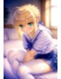 今日のおかず F◯te アルトリア・◯ンドラゴン  制服バージョン