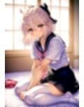 今日のおかず F◯te 沖田◯司  制服バージョン