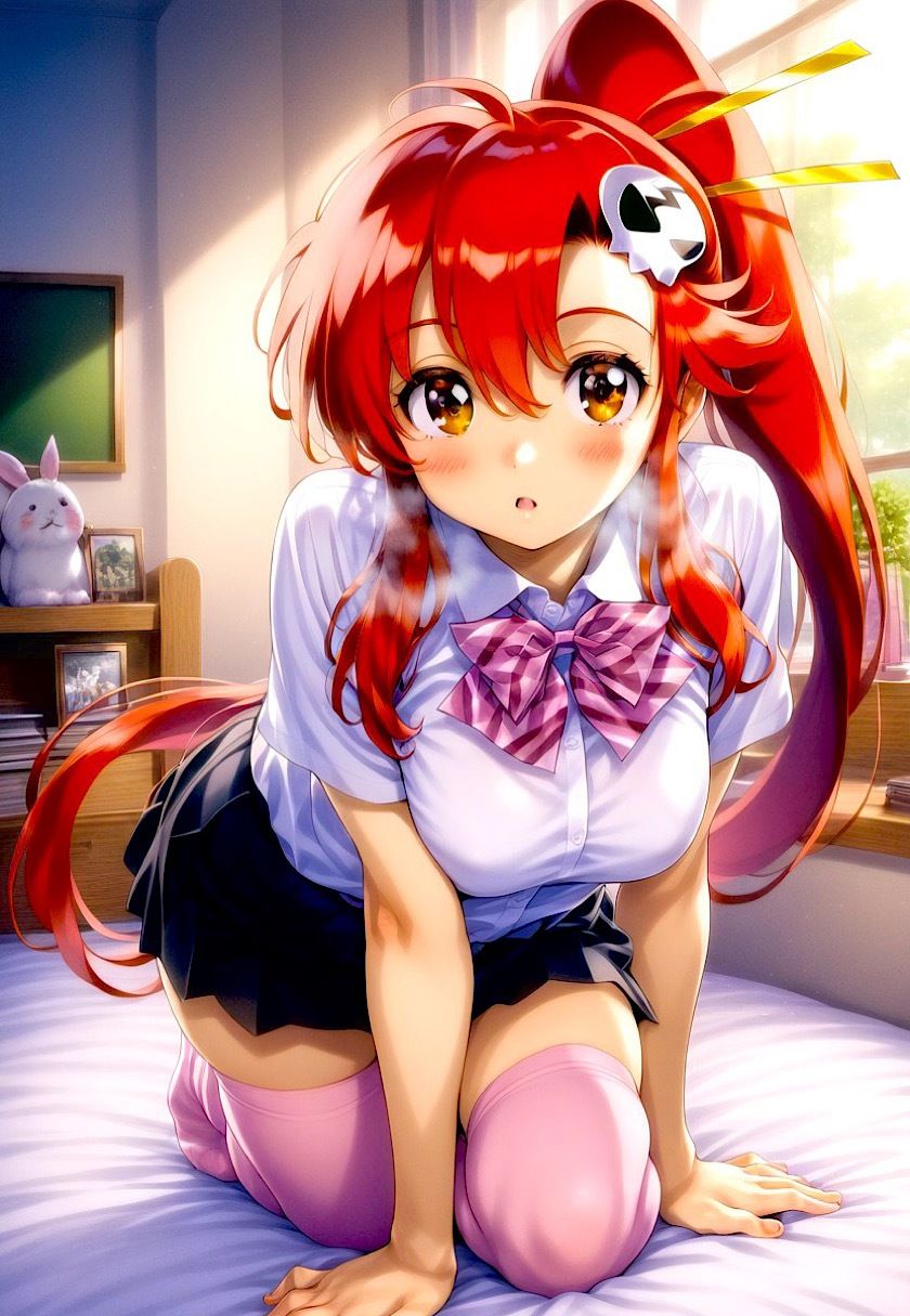 今日のおかず 天元突破◯レンラガン ヨーコ・リッ◯ナー 制服バージョン 画像1