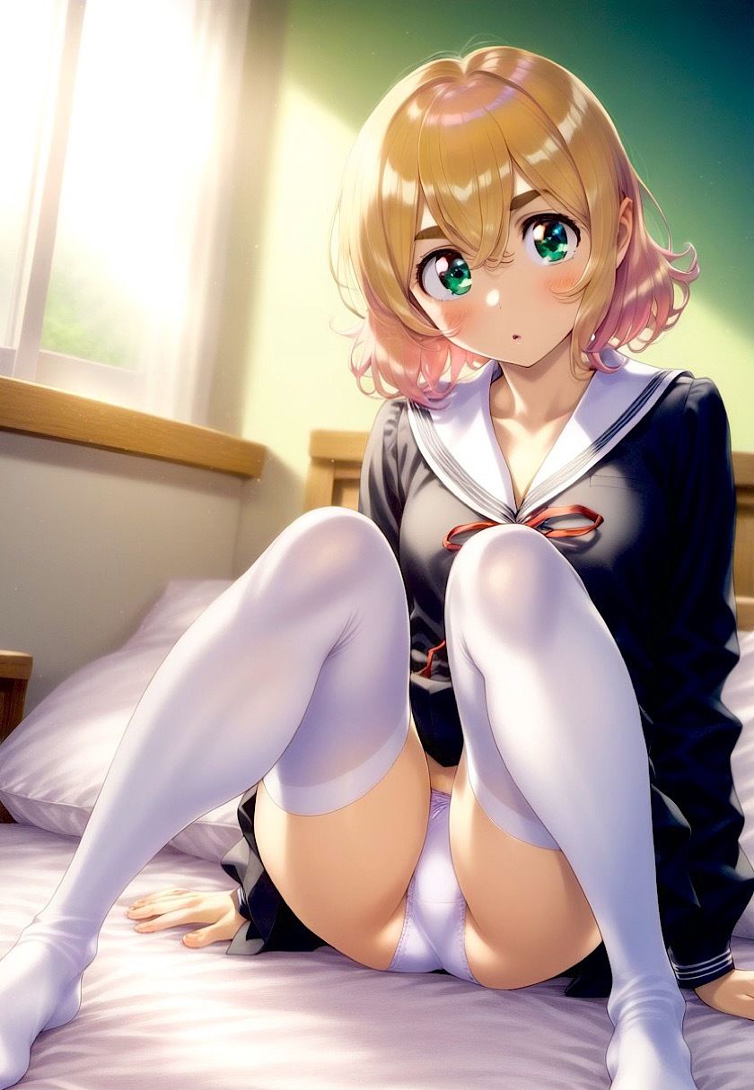 サンプル画像2:今日のおかず ◯女、お借りします 七海 ◯美 制服バージョン(イラスト18区) [d_558086]