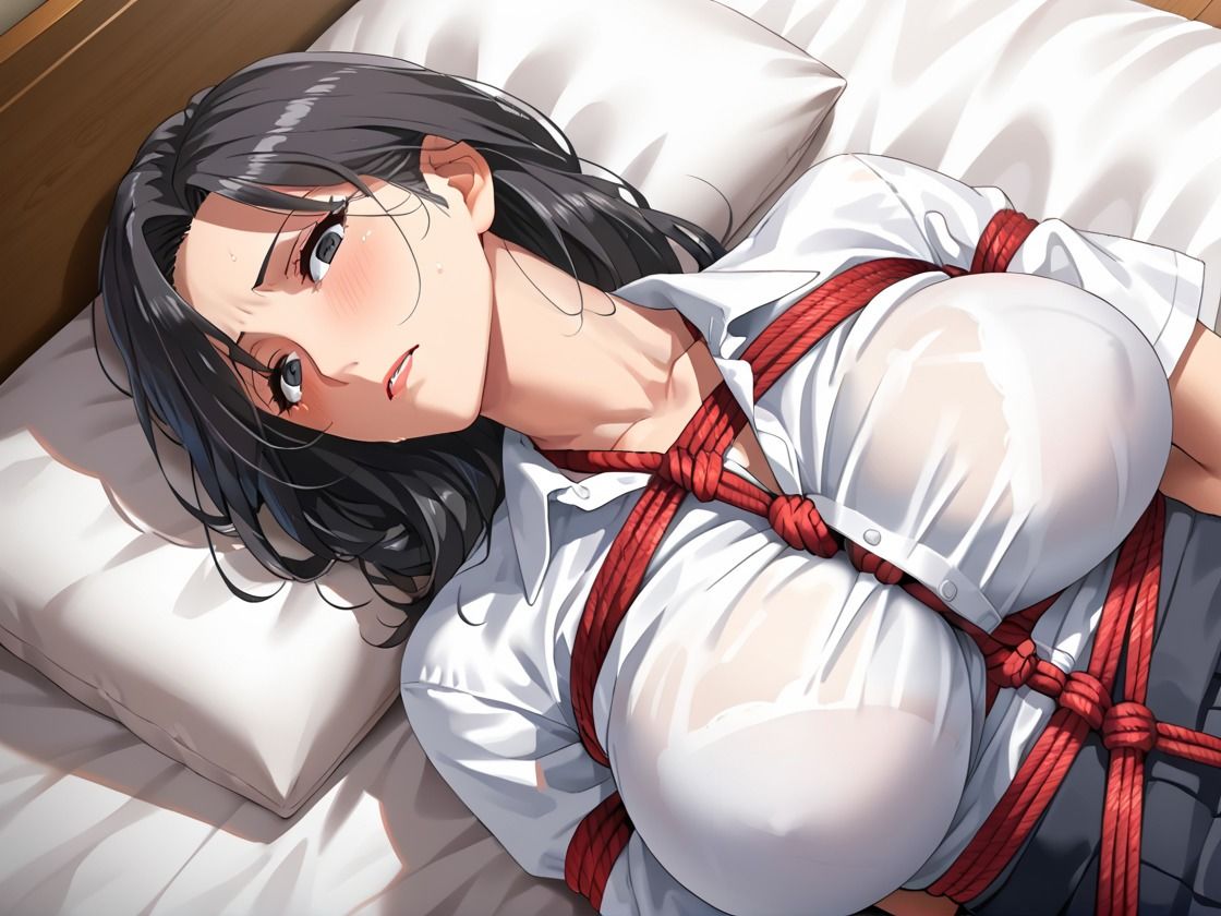 サンプル画像1:人妻を拘束してオナホ調教(おとぎの夜あそび) [d_558114]