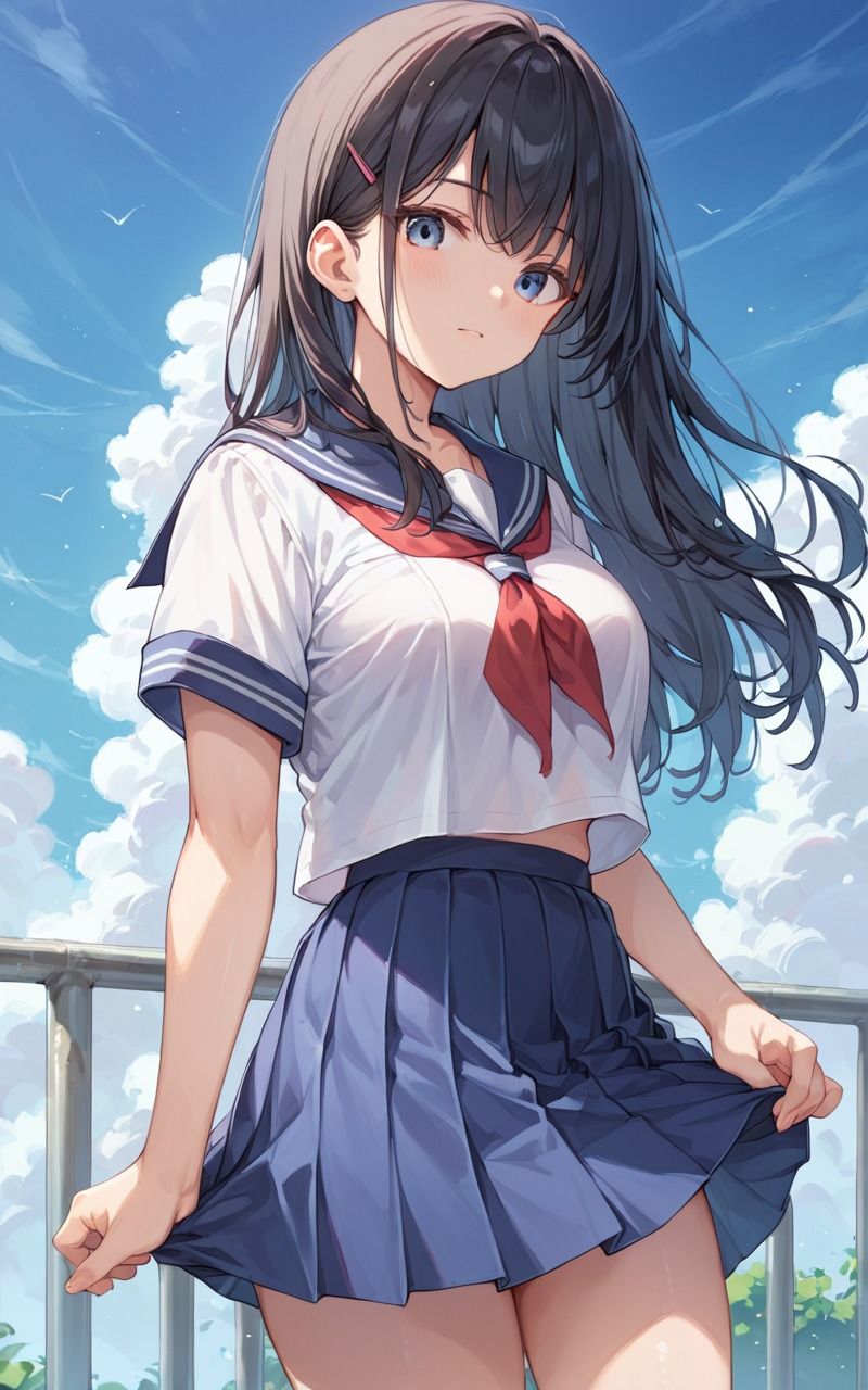 優等生JKの初イキ中出し 画像1