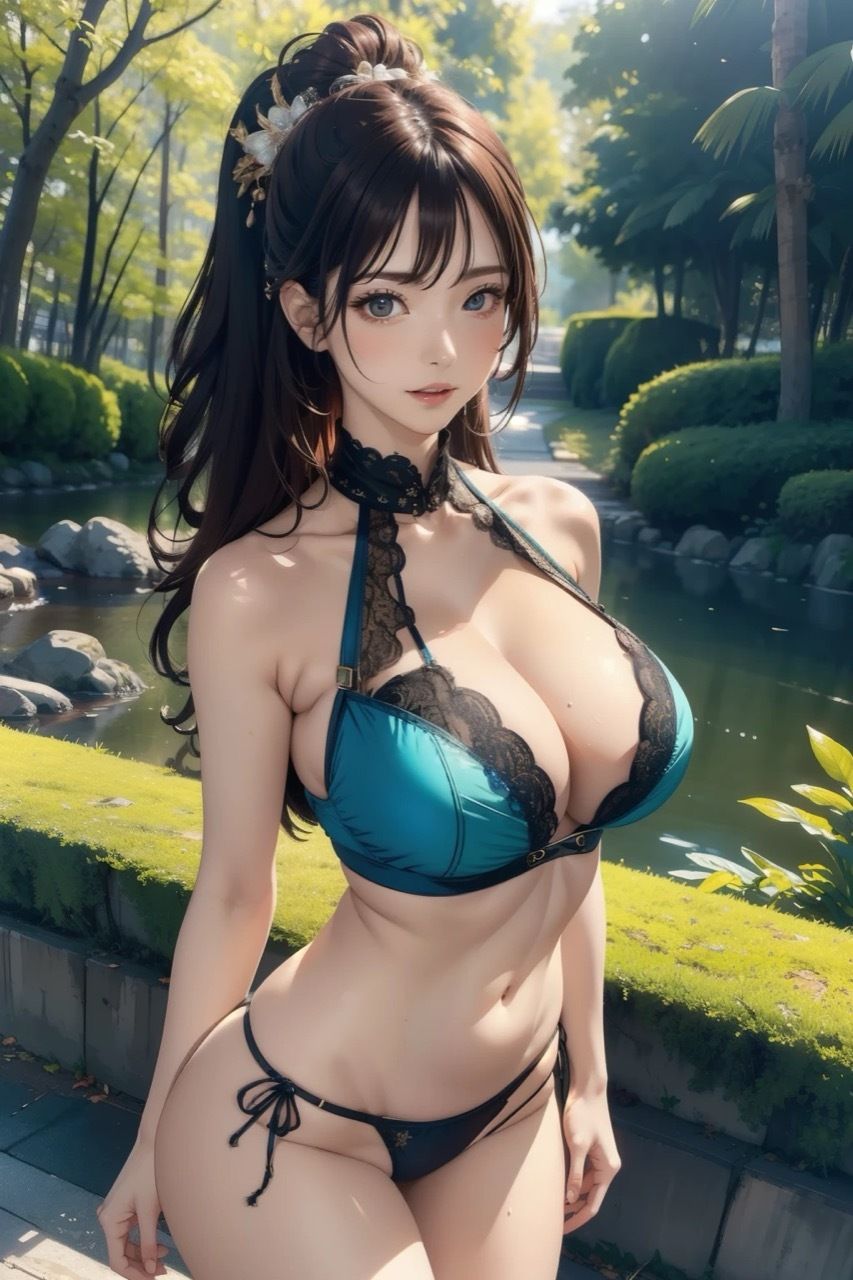 サンプル画像5:森の美少女(GOLD WIN.) [d_558238]