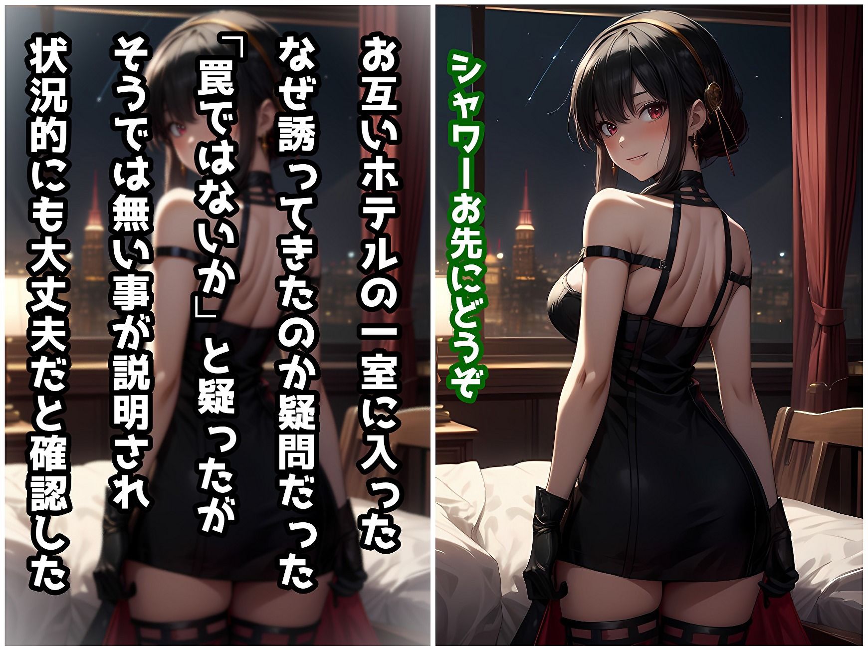 サンプル画像1:ヨルさんのエッチなお誘い(サヤクリエイト) [d_558247]