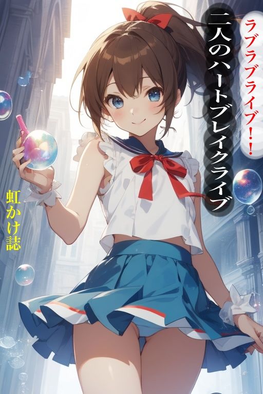 サンプル画像1:虹かけ誌  二人のハートブレイクライブ  ラブラブライブ！！(九情承太郎商店) [d_558282]