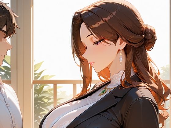 サンプル画像1:人妻上司 出張先で相部屋になった絶倫人妻上司(完熟マンゴー) [d_558301]