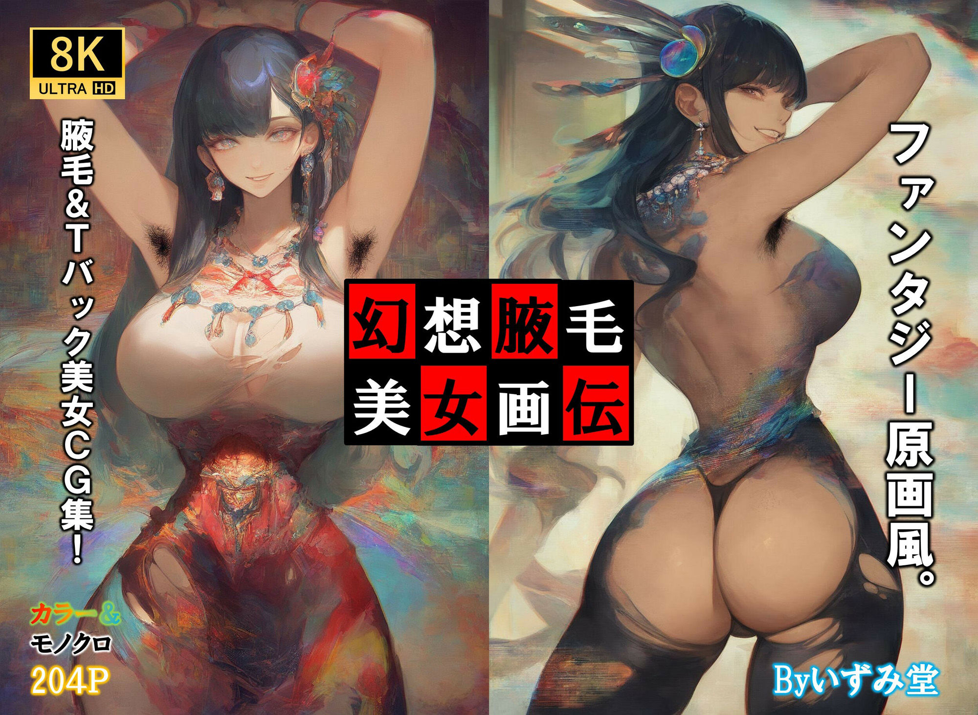 サンプル画像1:幻想腋毛美女画伝(いずみ堂) [d_558360]